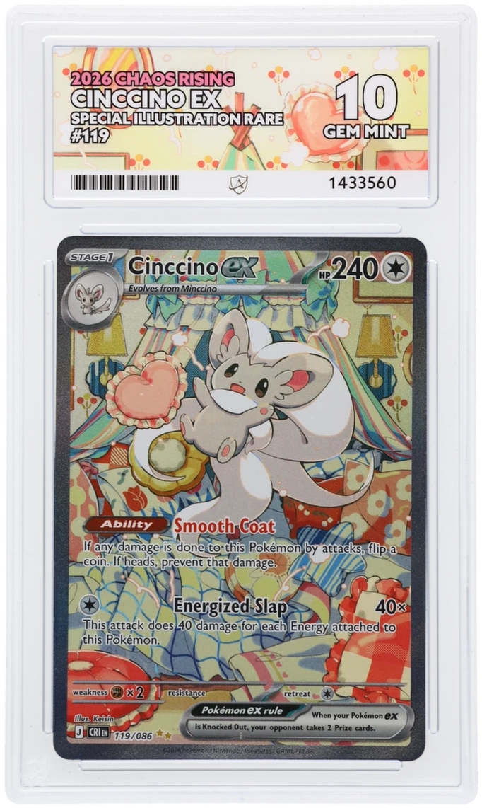 Cinccino ex - ACE 10   (Front)