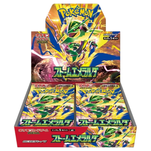 Pokemon TCG: Storm Emeralda m6 Japanese Booster Box (Pre Order)